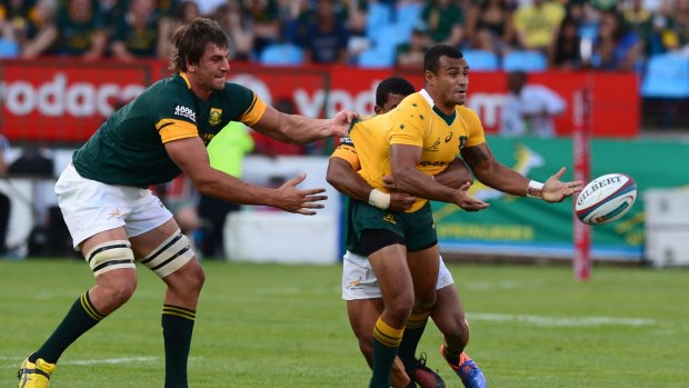 Will Genia in action for the Wallabies during their last visit to Pretoria in 2016. 