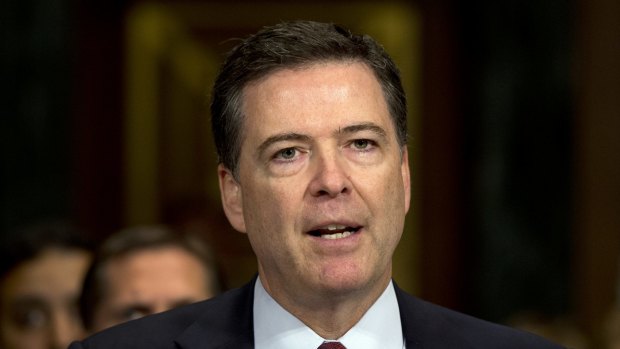 Former FBI director James Comey has been frequently attacked by Trump for his role in the Hillary Clinton email scandal.