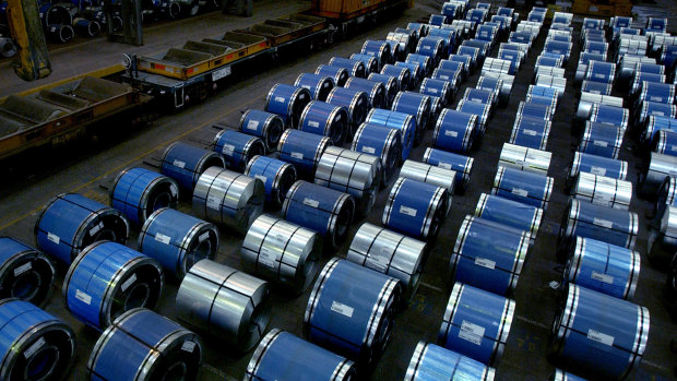 Australia's biggest steelmaker, BlueScope, has reported a 91 per cent fall in net profit.