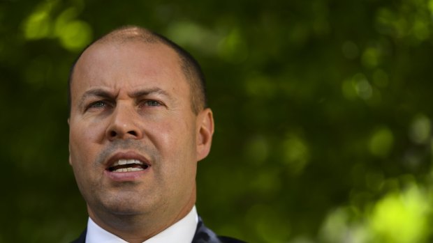 Treasurer Josh Frydenberg. 