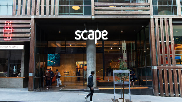 A record $1.46 billion has been invested in student accommodation such as Scape this year.