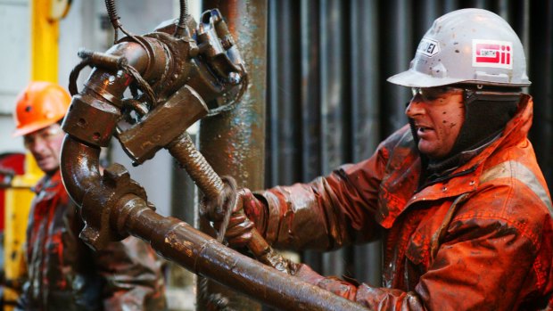 The price of oil has slumped by 25 per cent in six weeks.  