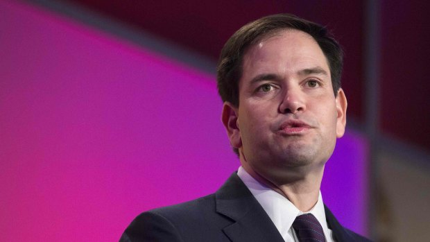 Republican Senator Marco Rubio was among those who hit out at China for threatening Australia. 