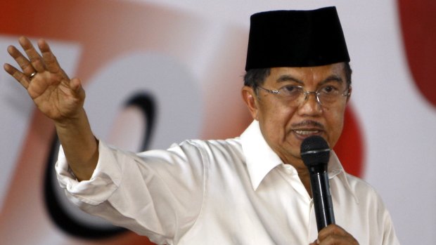 Former Indonesian vice-president Jusuf Kalla, who acted as mediator between the Taliban and the deposed Afghan government.