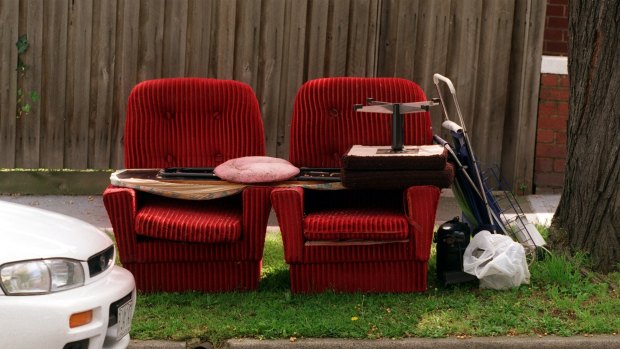 A comfy place to sit for Tour de Brisbane spectators perhaps?