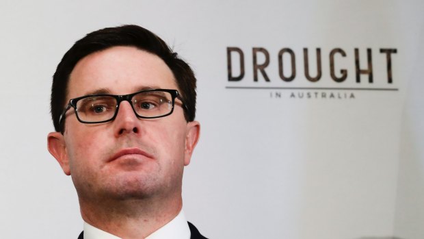 Agriculture Minister David Littleproud said Labor was "playing politics" with the drought.