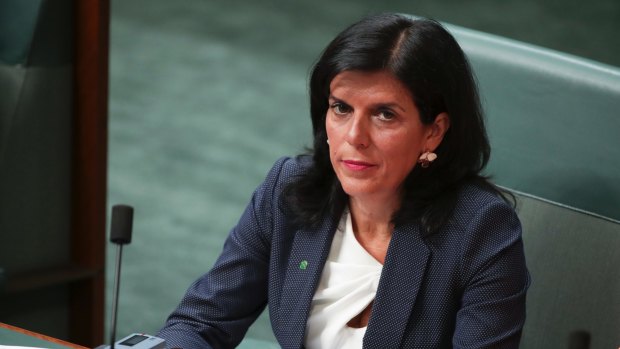 Liberal MP Julia Banks during Question Time at Parliament House in Canberra earlier this month.