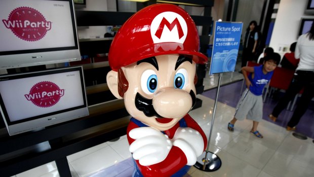 Super Mario has broken auction records.