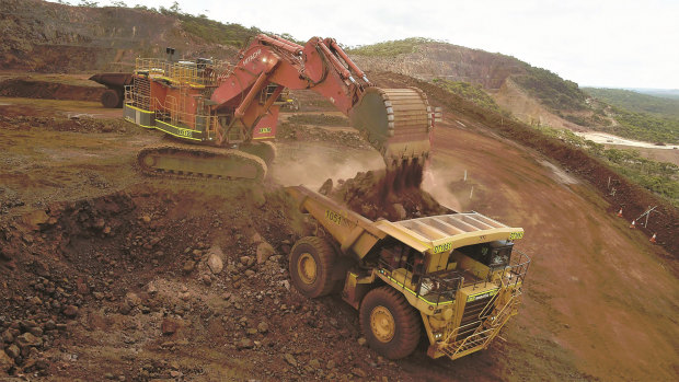 Iron ore prices helped the Australian sharemarket higher on Wednesday. 