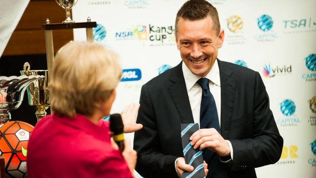 Capital Football chief Phil Brown.
The Canberra Times
Photo: Elesa Kurtz