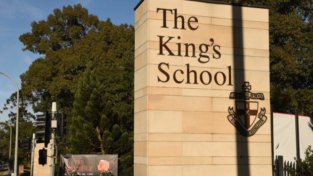 The King's School in North Parramatta is charging more than $40,000 in year 12 school fees once additional levies are included.