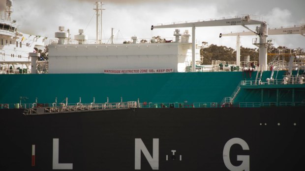 Australia's booming LNG industry has been stalled by a severe downturn in energy demand.