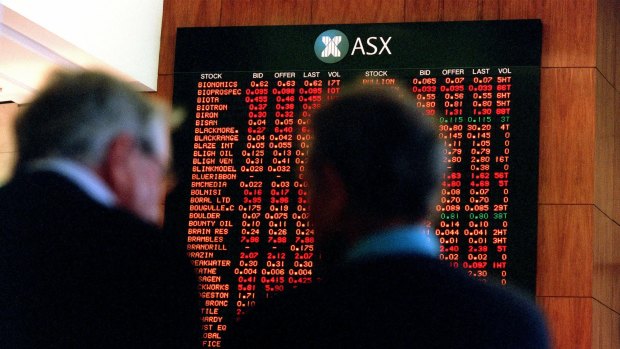The ASX extended its losses over the day.
