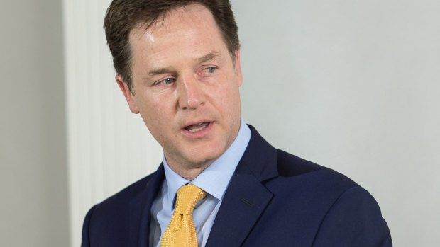 Nick Clegg, the former deputy prime minister of the UK, who now works for Mark Zuckerberg.