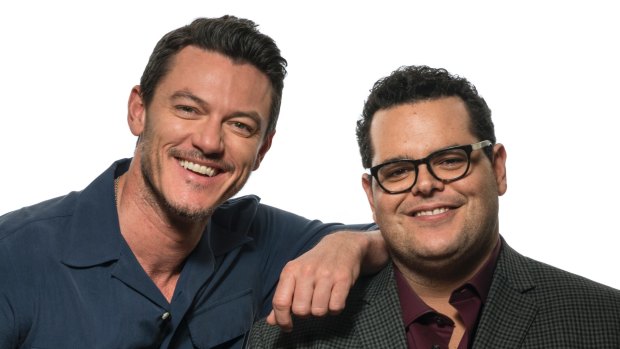 Returning to Beauty and the Beast, Luke Evans and Josh Gad.