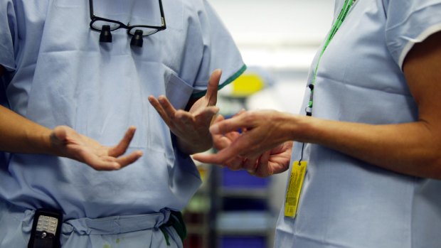 A Sydney hospital employee has been sacked for allegedly forging patient forms.