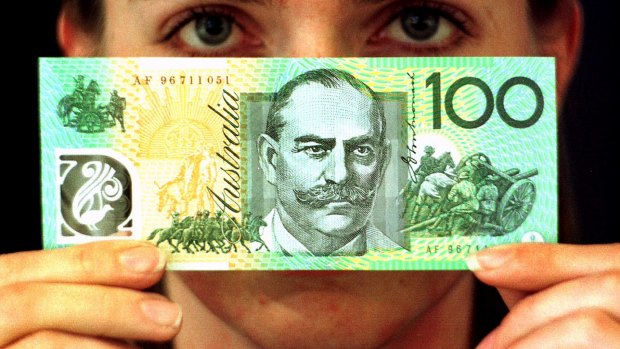 A $100 note will last for 200 years, according to the RBA. 