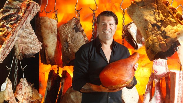 Butcher Anthony Puharich at his shop in Woollahra.