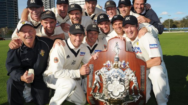 Sustained success: Since 2008-09, Victoria have won six shield titles to New South Wales’ one.