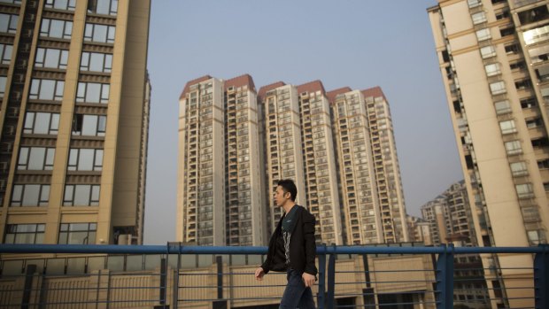 China's property sector is stuttering.