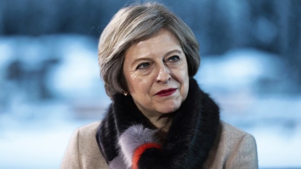 British Prime Minister Theresa May is under pressure from Brexiteers within her own government.