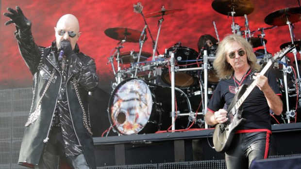 English heavy metal band Judas Priest. 