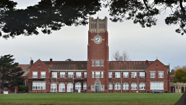 Geelong Grammar school will close four campuses on Wednesday.