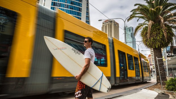 The Gold Coast Light Rail listed among the projects highlighted in the Queensland Treasurer's budget speech.