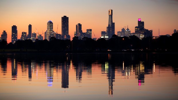 The city skyline has been a forest of cranes for years.