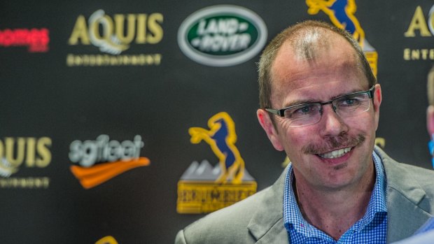 Outgoing Brumbies boss Michael Thomson.