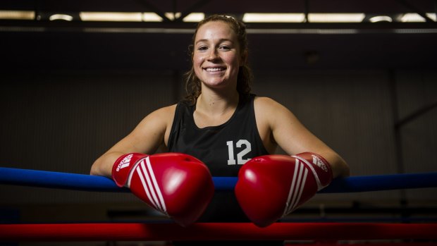 Georgia O'Neill tested herself in boxing before taking a chance on a rugby career.