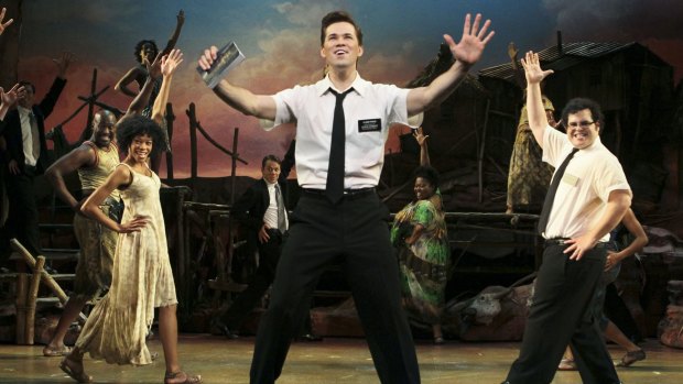 Hitting the big time: The Book of Mormon has been a worldwide smash hit.