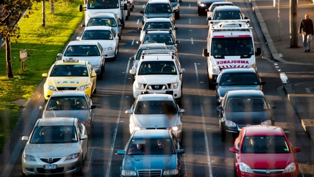 Traffic congestion is chronic in Australia's major cities.