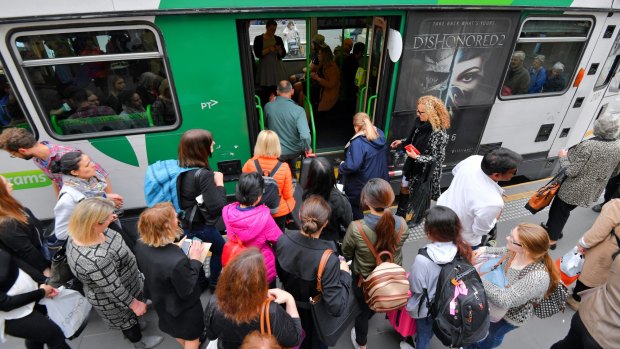 Yarra Trams met its on-time performance target only five times in the past year.