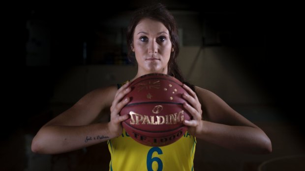Canberra basketball player Carlie Smith has been named Australia's best three-on-three player. Photo: Lachlan Ross.
