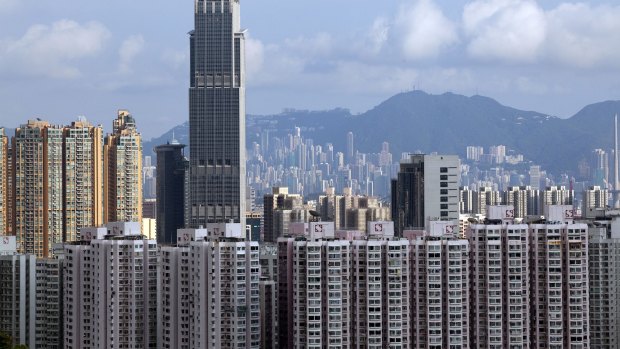 Hong Kong property values are diving, and the city is bracing for the impact.
