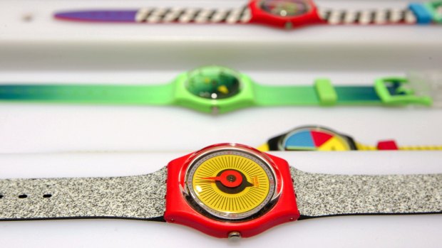 Sales of Swatch's watches have slumped in the coronavirus crisis.