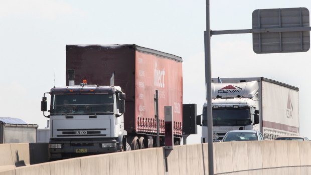 Trucking companies argue the absence of motorway ramps will force more trucks onto local roads.