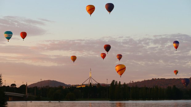 The Canberra Balloon Spectacular is a sight to behold.