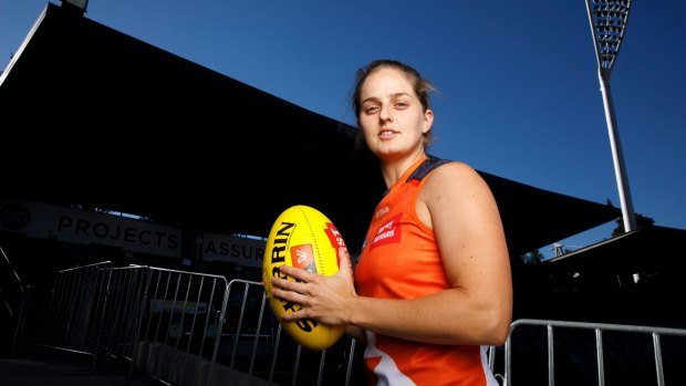 Ellie Brush and the Giants will return to Manuka Oval.