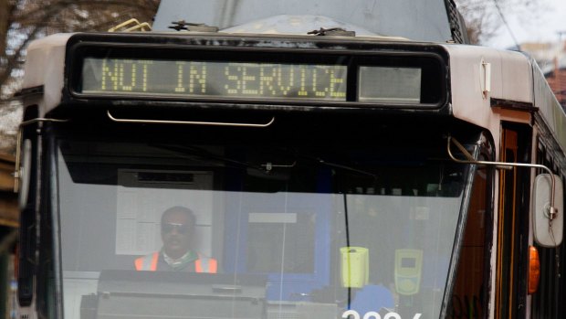 Melbourne trams will come to a halt on Friday morning.