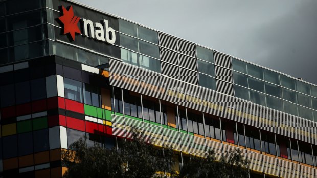 The NAB head office in Docklands.