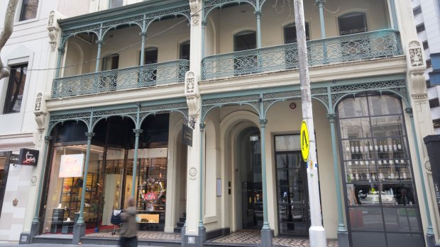 The terrace houses at 86-88 Collins Street have sold.