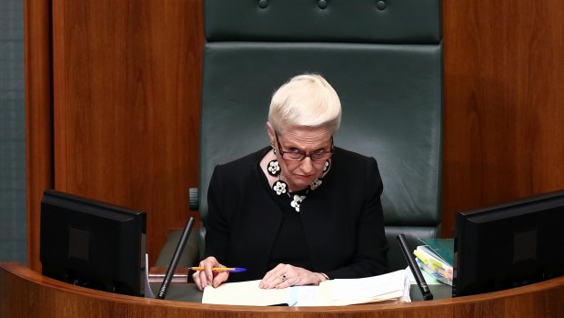 Bronwyn Bishop was heavily criticised for her handling of an aged care scandal in 2000. She would later be made Speaker of the House of Representatives.