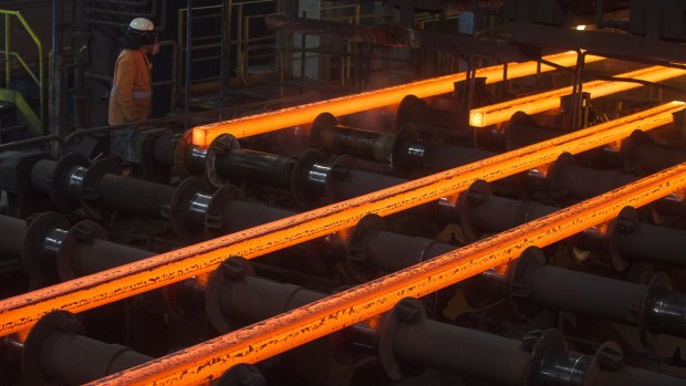 Chinese officials intimated a boost in infrastructure spending, sending the price of iron ore surging.