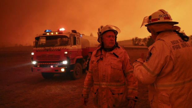 The royal commission heard that the government should start stockpiling for future bushfires. 