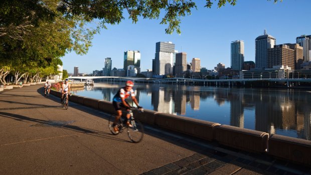 More than 800,000 Queenslanders are cyclists with the state government hoping more will try riding a bike on Brisbane's dedicated cycleways.