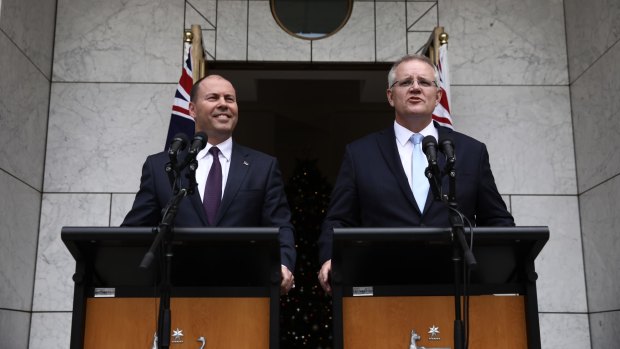 Prime Minister Scott Morrison and his Treasurer, Josh Frydenberg, have been hammering Labor over its promise to end the franked-dividend freebie for months. 
