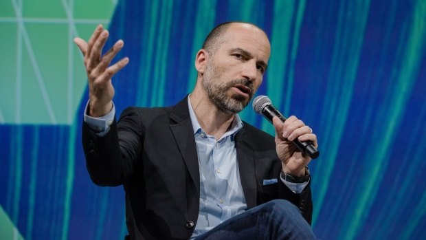 Uber chief executive Dara Khosrowshahi.