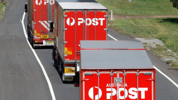 Parcel volumes have soared as Australians are staying at home to fight the pandemic.
